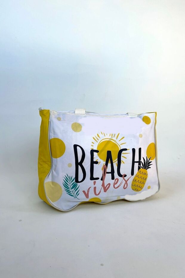 حقيبة الشاطئ الصفراء - 3