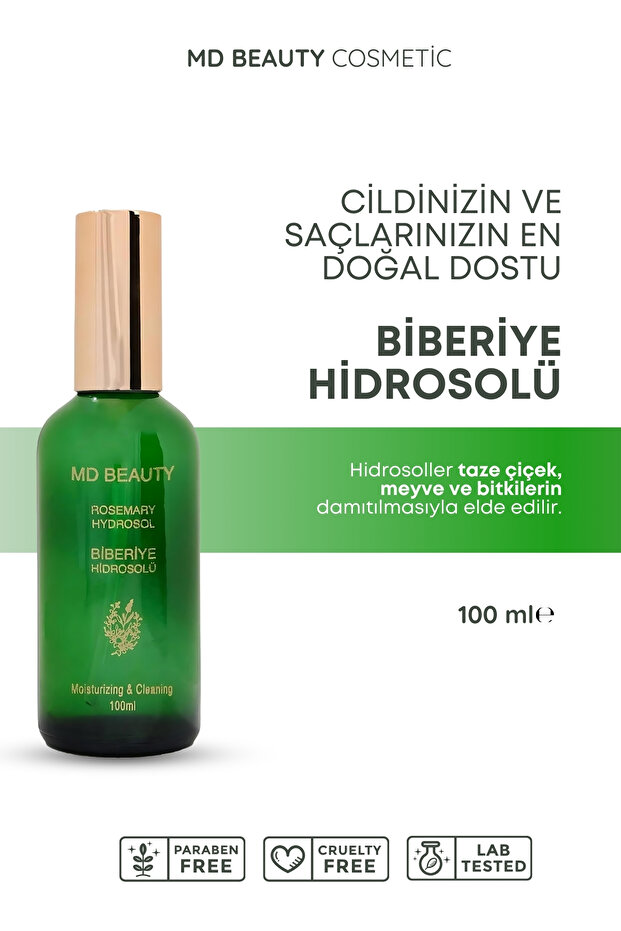 Md Rosemary Hydrosol Anti-Shedding and Fast Hair Extension Effective Pure Hair Tonic 100 ml