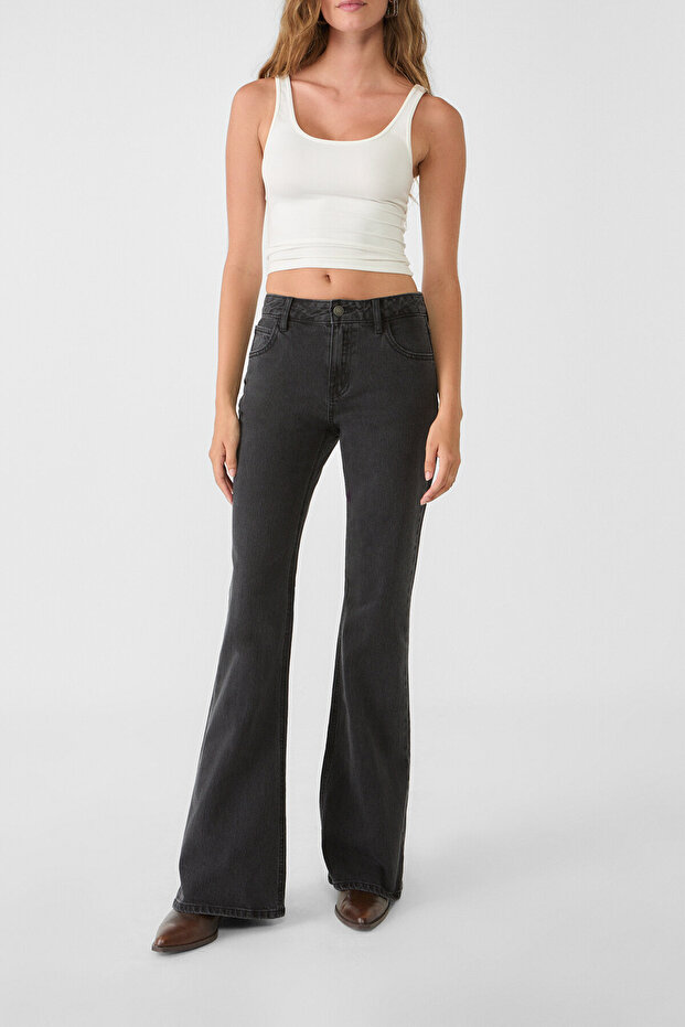 Comfort İspanyol paça jean - 2