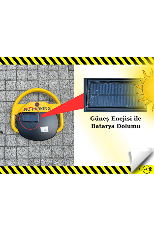 Uzaktan Kumandalı Park Bariyeri - 3