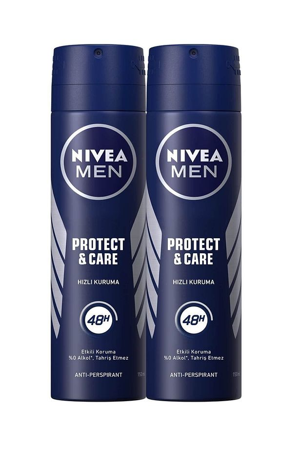 Protect&care Sprey Deodorant 150 Ml Erkek 2'li Avantaj Paketi - 1