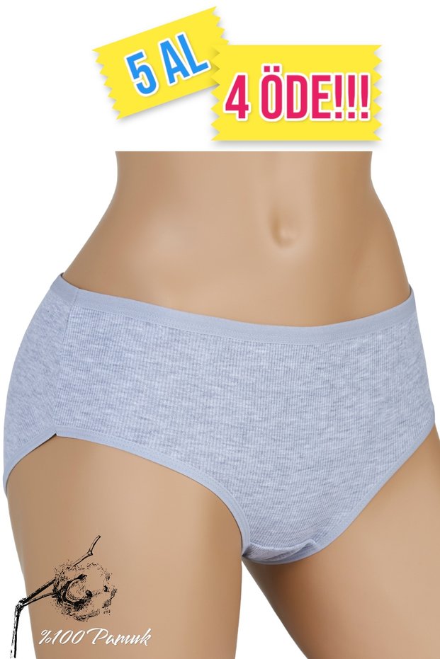100% Cotton Corded Fabric Women's Bato Panties Sizes L-Xl-2Xl