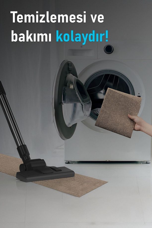 Halifleks Yapışkan Tabanlı Merdiven Basamak Paspası Rip Halı Kaymaz Tabanlı / Adet Olarak Satılır - 6