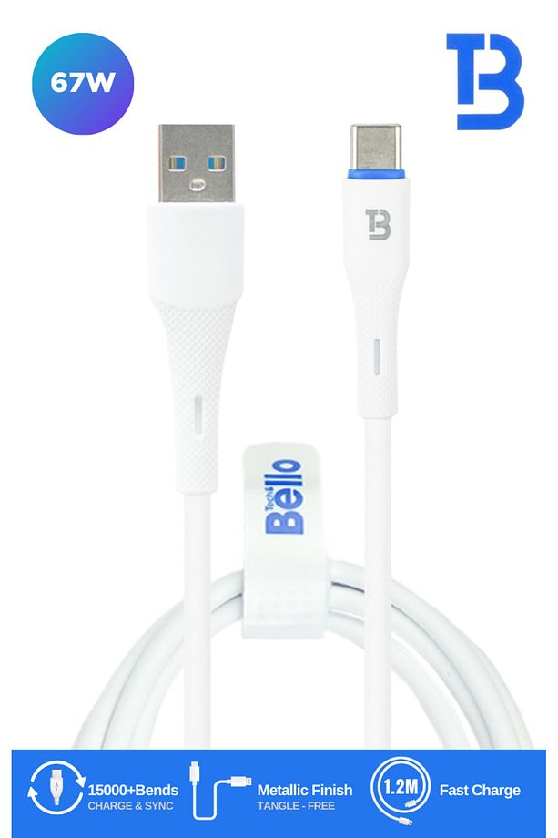 Type-c Usb Hızlı Şarj Data Kablosu 1.2m Ba-01 - 1