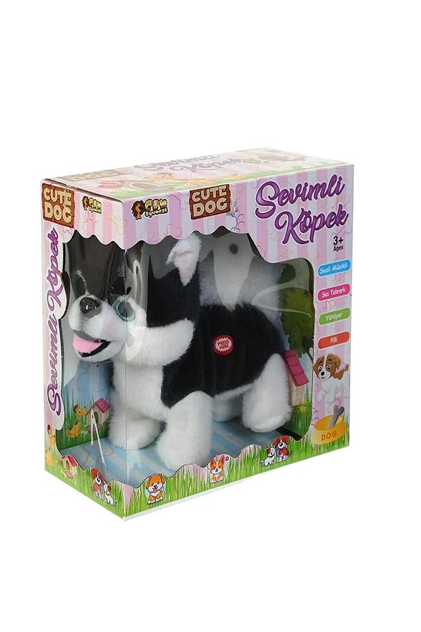 Yürüyen, Ses Tekrarlı, Hareketli Sevimli Peluş Köpek Boo - Cute Pomeranian - 4