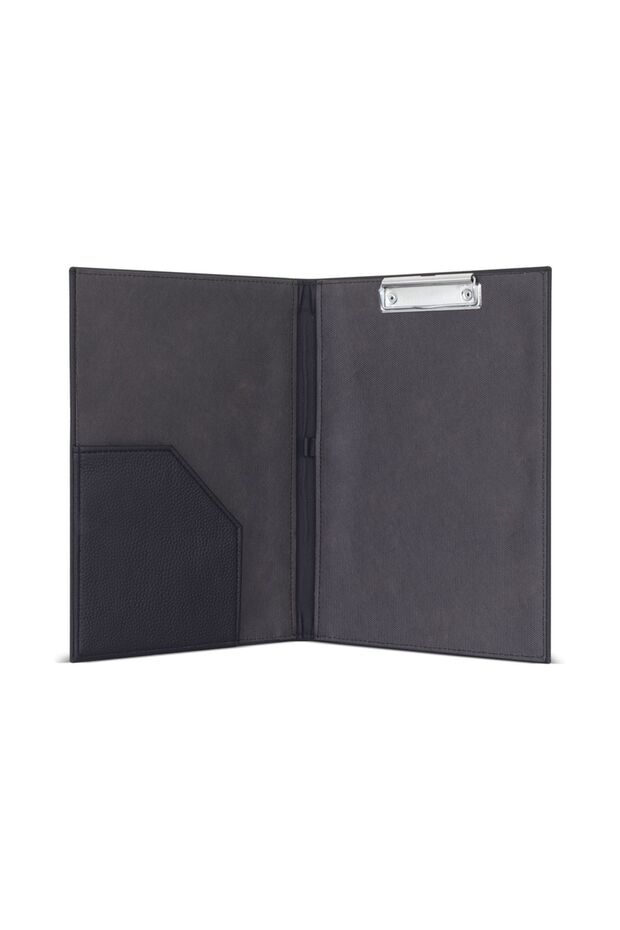 Artificial Leather Secretarial A4 Size Memo Pad Pen Clip Area Professional Image GLY- 3655 Secretarial