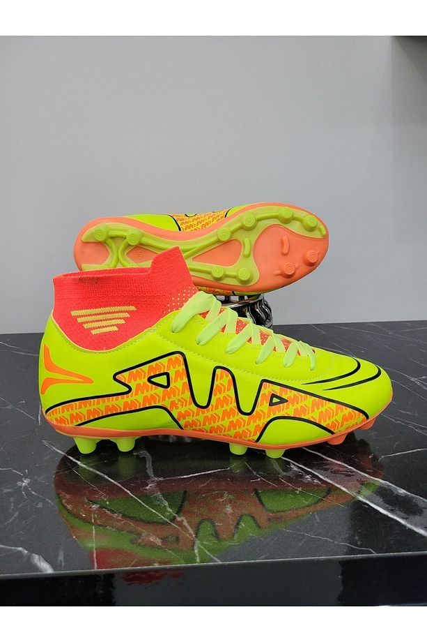çoraplı krampon futbol ayakkabısı kramponu yetişkin kramponu halı saha ayakkabısı - 6