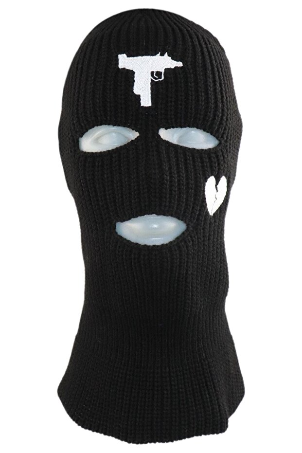 Winter Unisex 3 Eyed Snow Mask Navy Blue