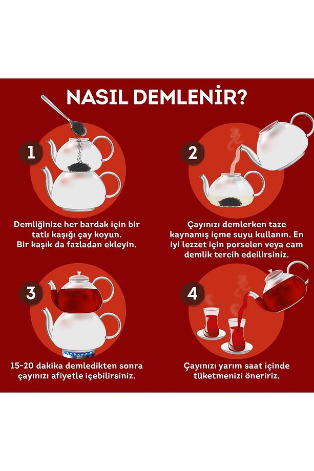 Extra Dem Dökme Çay 1000 gr X 3 Adet - 4