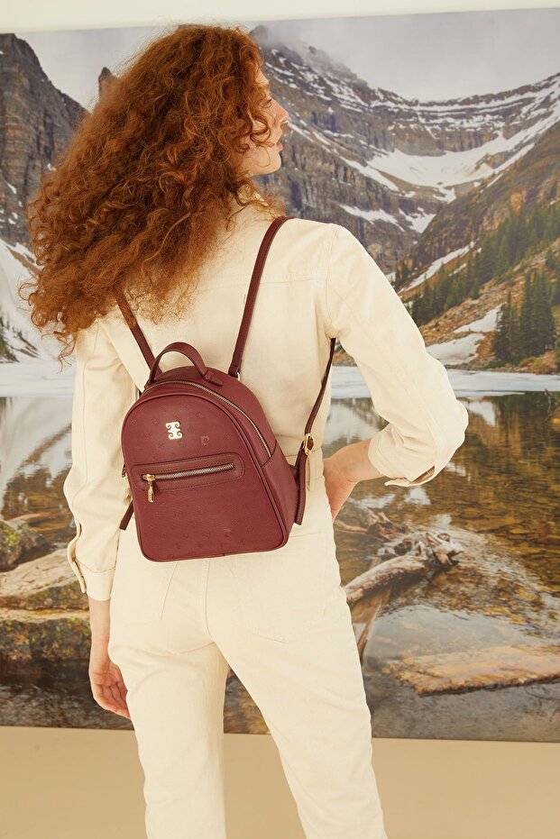 Floater Claret Red Women's Backpack 05PO22Y1541