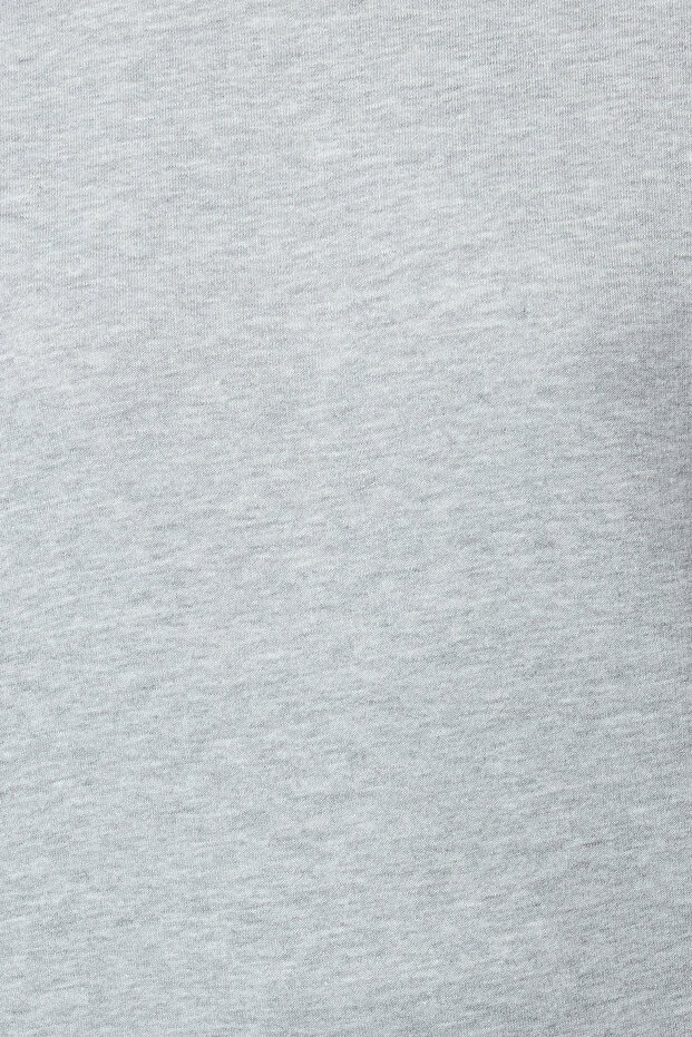 Gri Kalın İçi Polarlı Dik Yaka Relaxed/Rahat Kalıp Örme Sweatshirt TWOAW20SW0584 - 4
