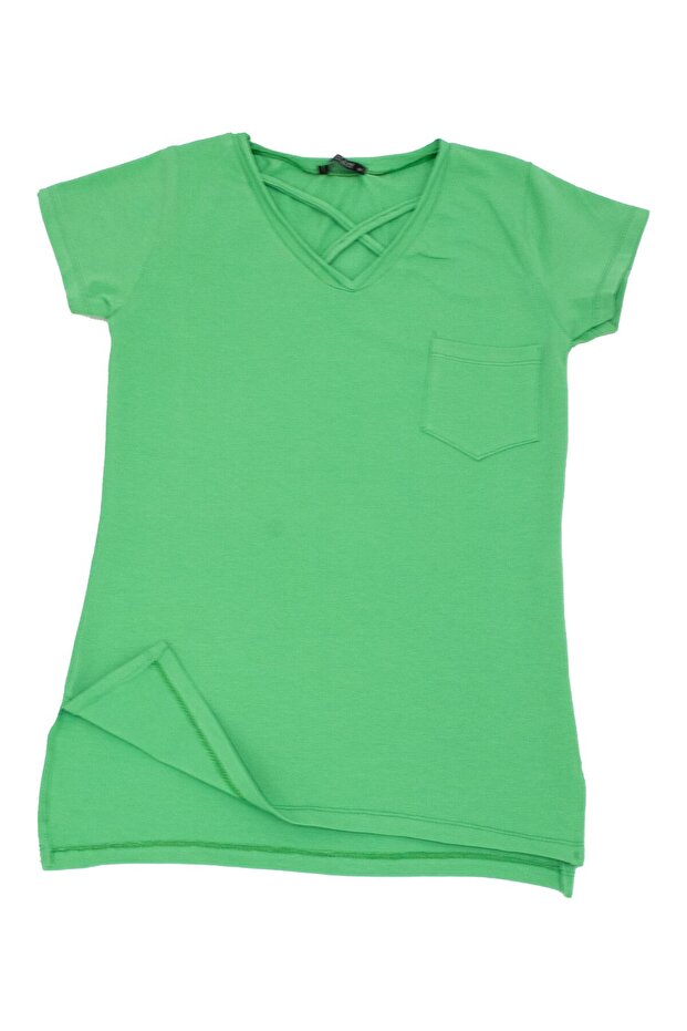 Women's Collar Detailed T-Shirt