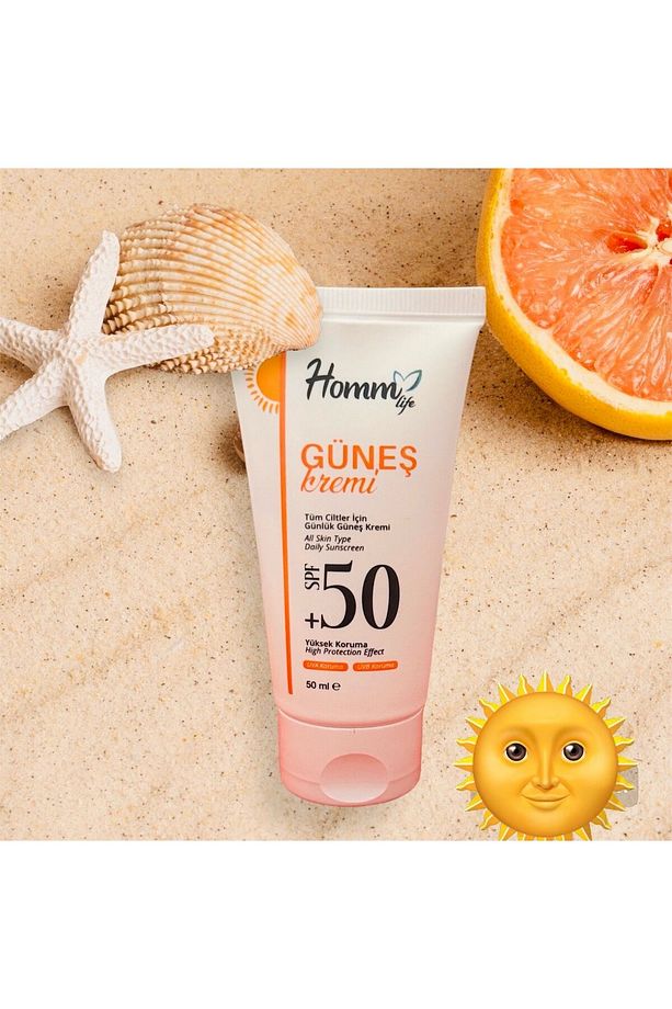 HOMM LIFE GÜNEŞ KREMİ 50 SPF 50 ML 2 Adet - 2