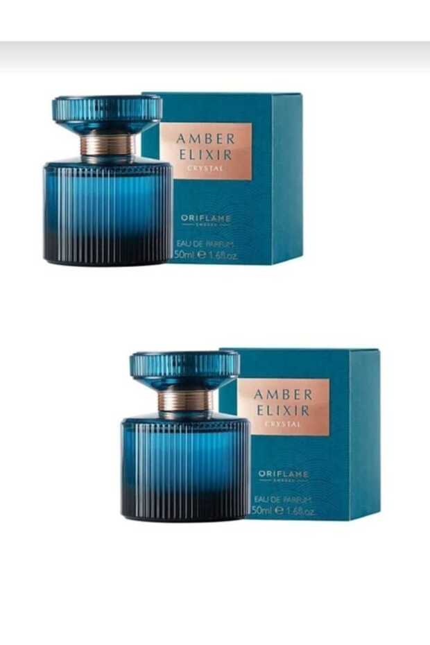 Amber Elixir Cyrstal Edp 50 Ml Kadın Parfümü 2 Adet - 1