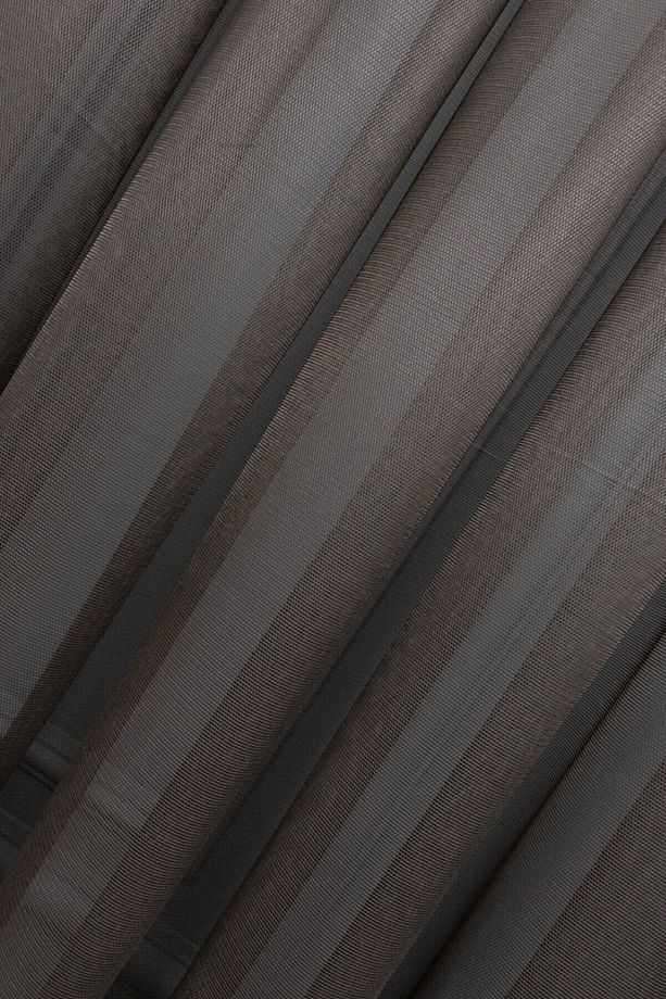 Kahverengi Grek Tül Perde Petek Zemin 350x260cm (1x2,5) Normal Pile Elısıon00201 - 6