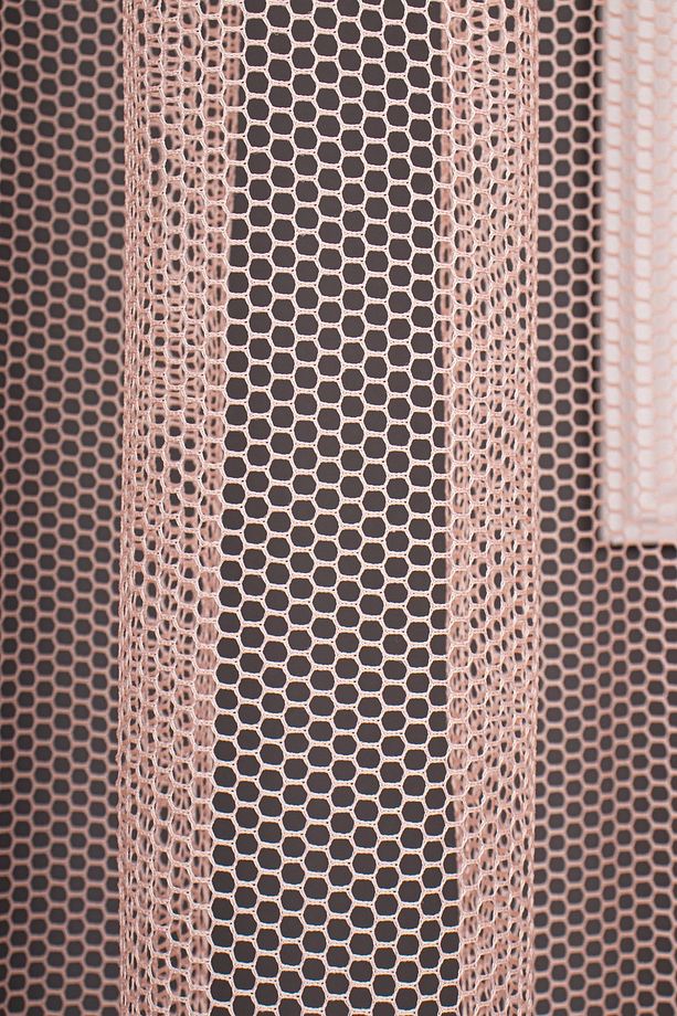 Modern Desen Örme Düz Tül Perde, 200x270, Seyrek Pile, 1/2 - 7