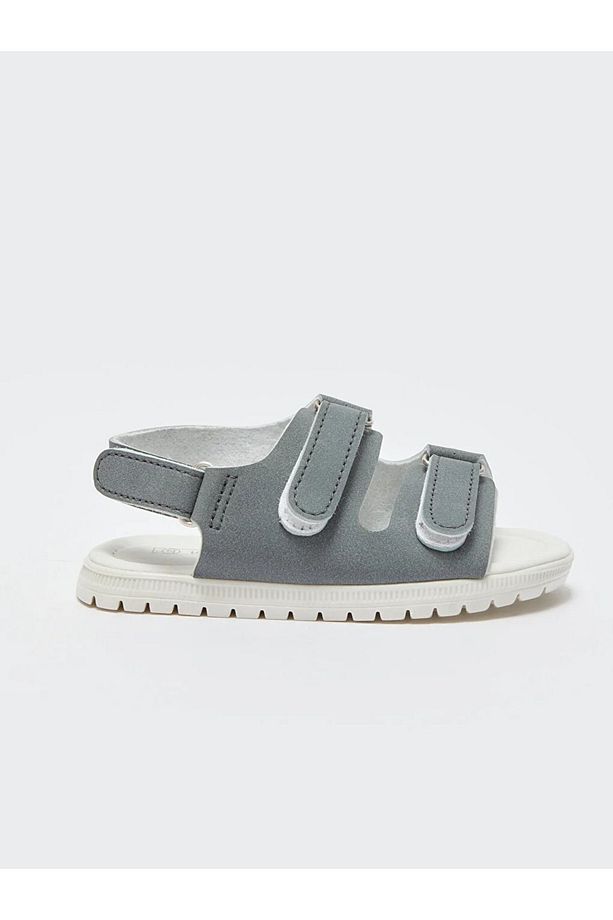 LCW STEPS Cırt Cırtlı Çift Bantlı Erkek Bebek Sandalet - 2
