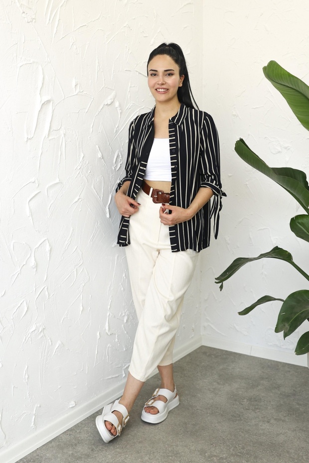 Pera Lacivert Gömlek - 7