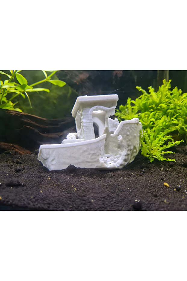 Akvaryum Dekor Batık Gemi - 1