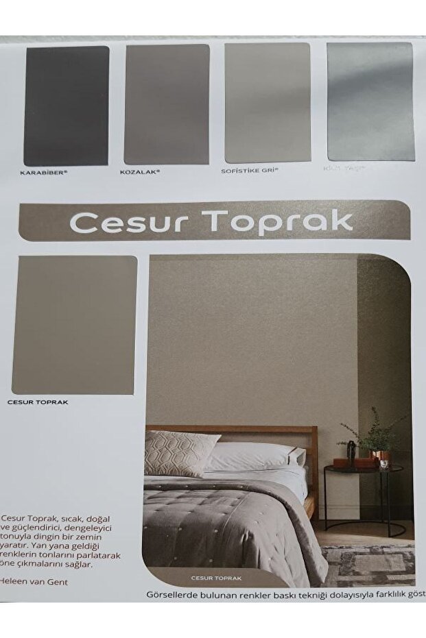 Silikonlu Özel Mat Boya 1 Lt - 2