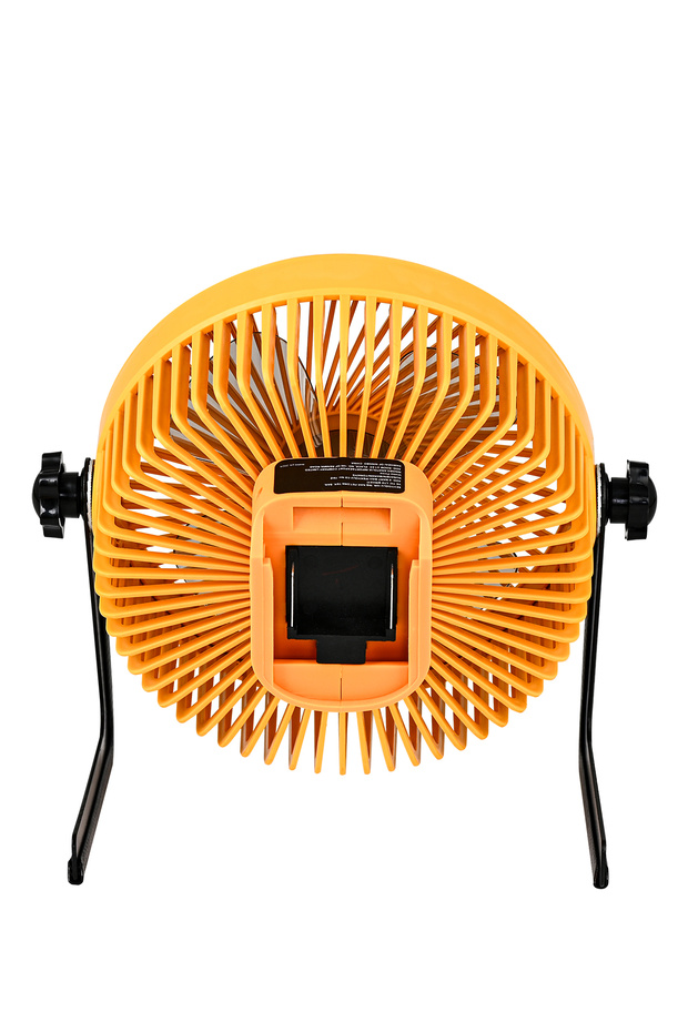 Şarjlı - USB Girişli (Araçlara Uyumlu) - Kablolu Vantilatör Masaüstü 8 İnc Pervane Fan 4 Kademeli - 4