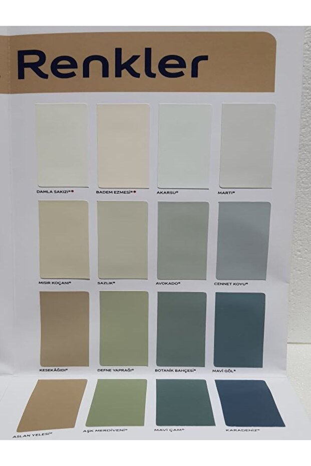 Silikonlu Özel Mat Boya 1 Lt - 2