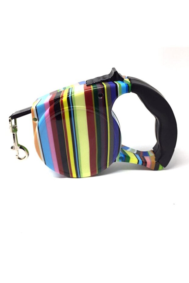 Reel Automatic Ribbon Walking Dog Collar 5 Meter Leash