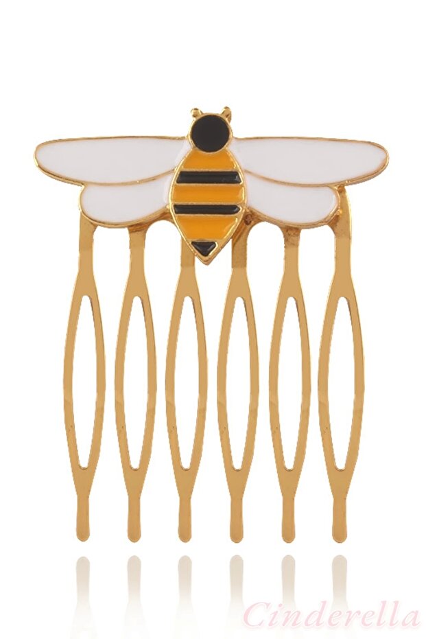 Queen Bee Miracle Cute Anime Bee Hair Clip - For Girls