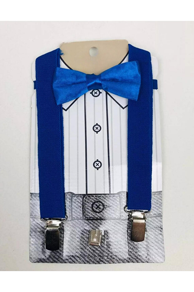 Suspender Bow Tie Set - 1