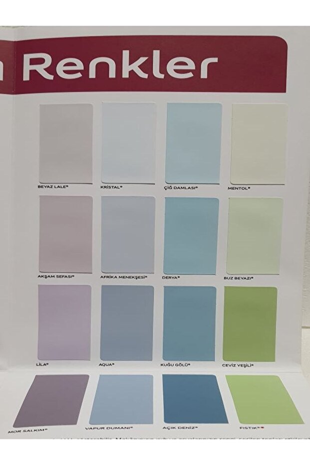 Silikonlu Özel Mat Boya 1 Lt - 1