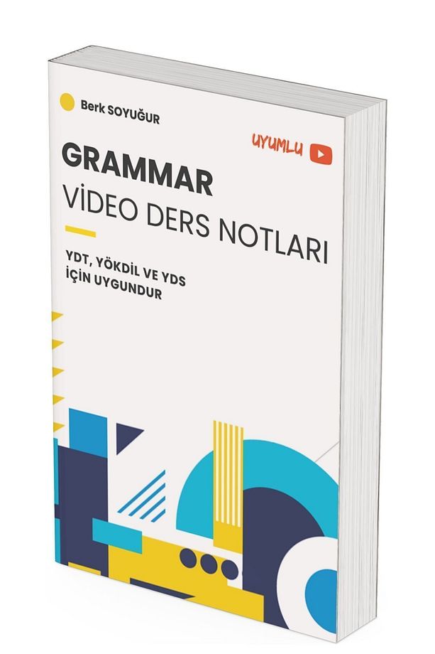 YDT-YÖKDİL-YDS Grammar Video Ders Notları - 1
