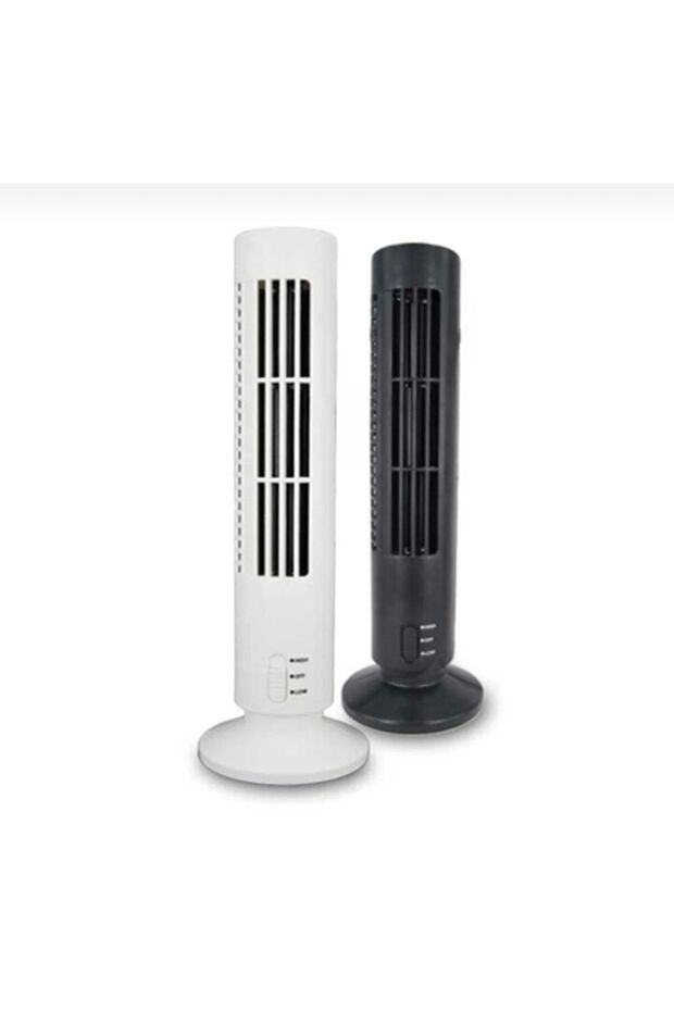 Kule Tipi Masaüstü Mini Usb Vantilatör Kademeli Klima Serinliği - 1