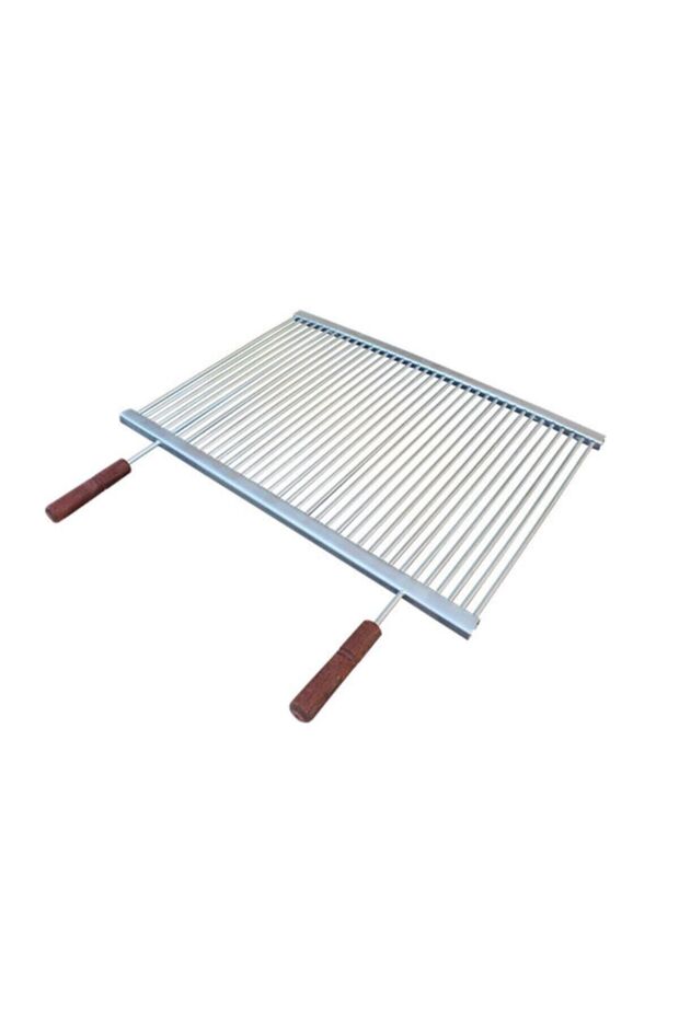 50x32 Krom Kaplama Barbekü Izgara Tel - 1