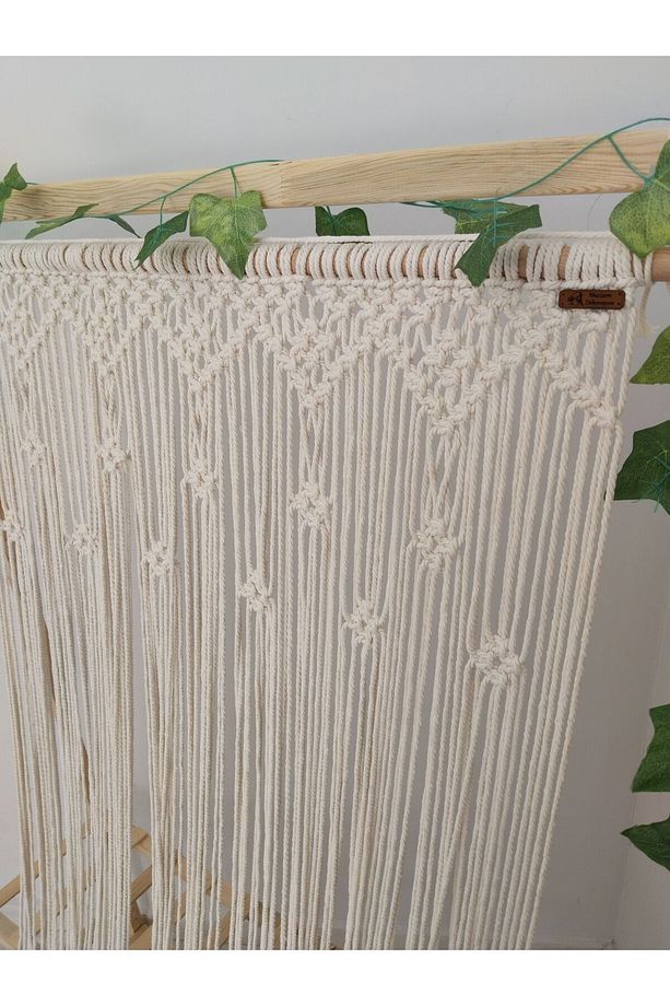 Makrome Kapı Perdesi, Kapı Süsü 90*200cm - 2