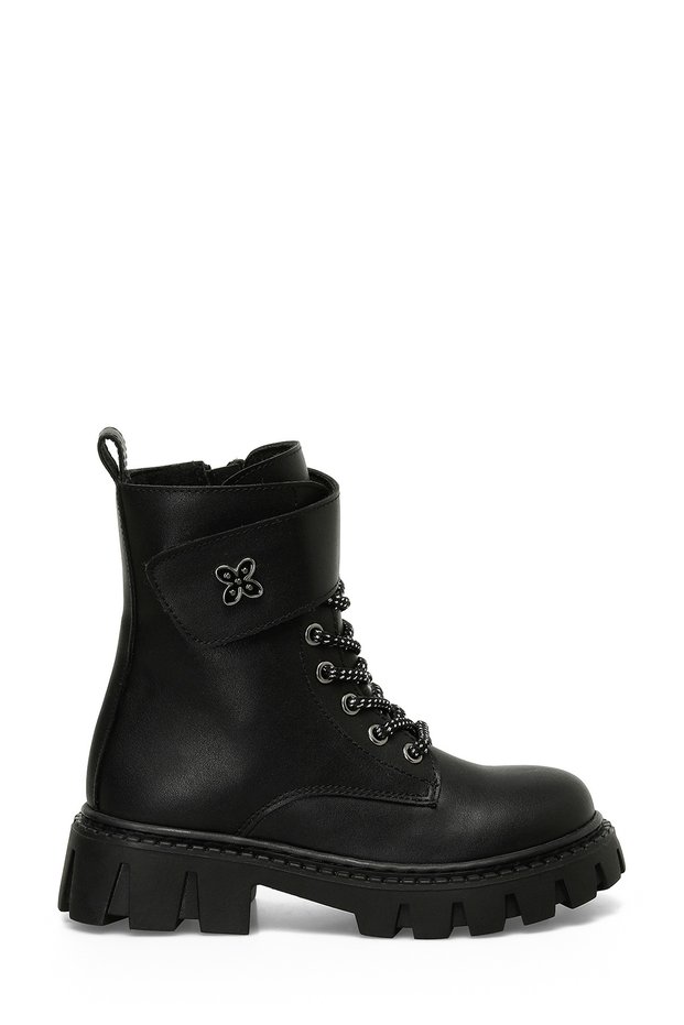 Forza.F 4Pr Black Girl's Worker Boots