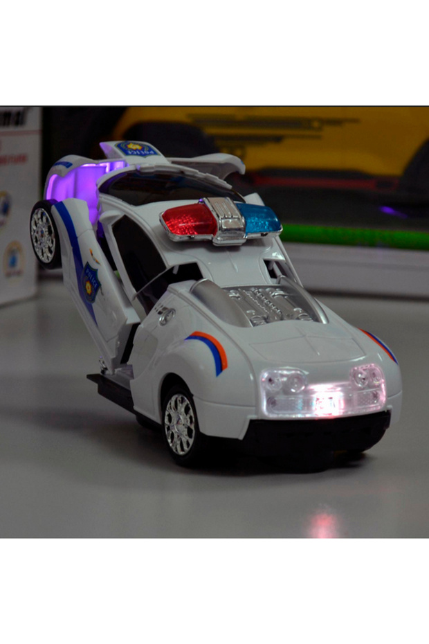 Transformers-Police Car That Transforms into a Robot with Light, Sound and Sensor - 3