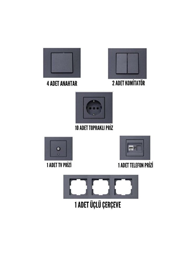 مجموعة المفاتيح والمقابس المدخنة من جرانو - 1