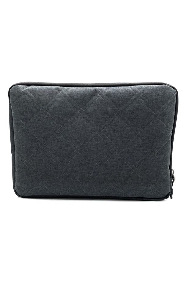 13-14'' Inç Kapitoneli Gri Su Geçirmez Laptop/macbook/notebook/evrak Kılıfı/çantası - 8