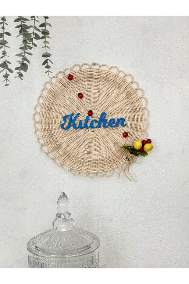 Rattan Kitchen Uğur Böceği Kapı Duvar Süsü - 1