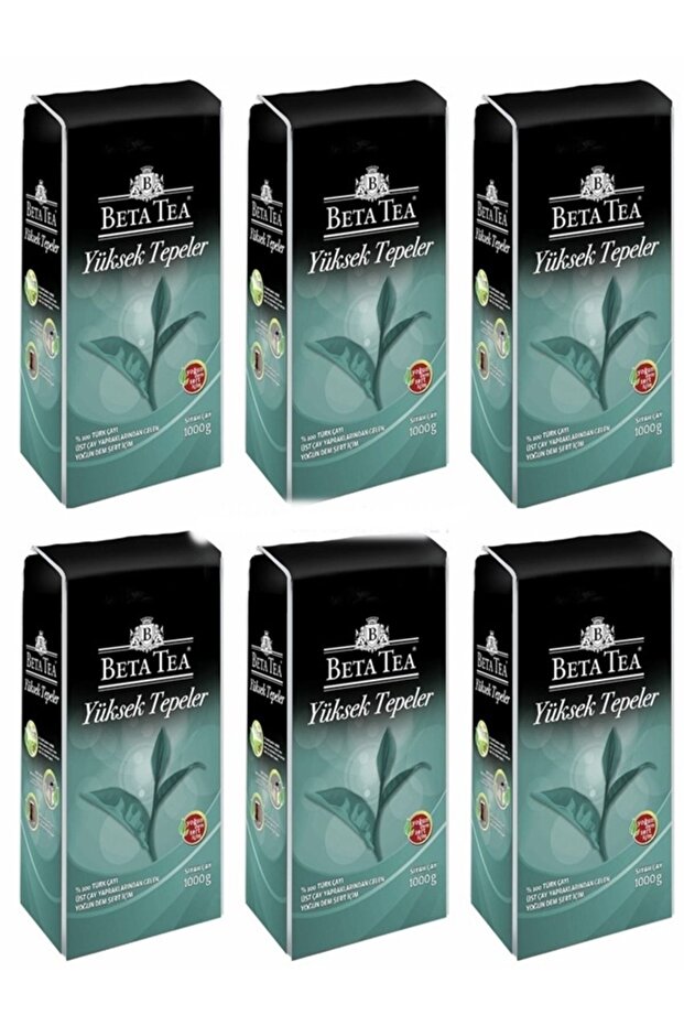 High Heights Turkish Tea 1000gr Economical Pack of 6