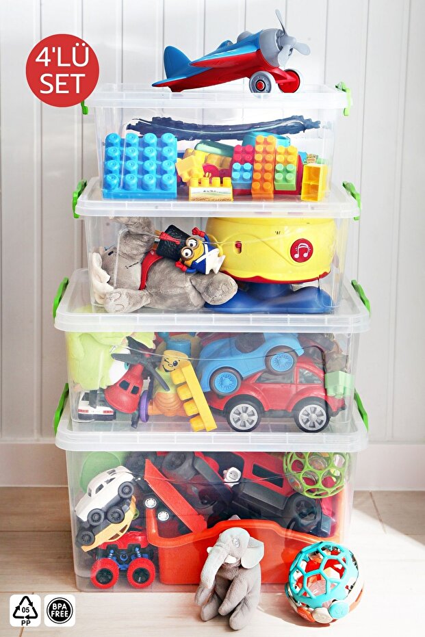Elite Line Set of 4 - Multi-Purpose Storage and Organization - 1