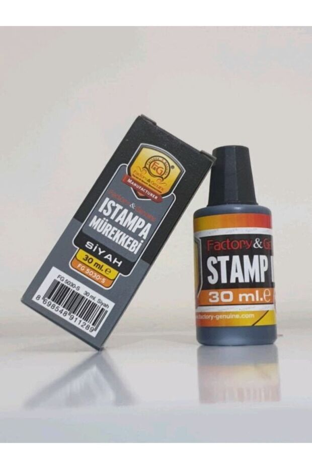 Stampa Ink 30 Ml. Black Color