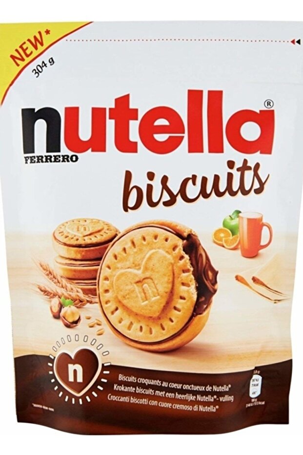 Nutella Biscuits 304 Gr - 1