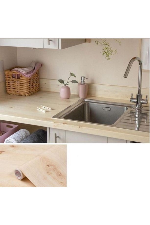 Iskandinav Ahşap Yapışkanlı Folyo 200-5608 ( 90cm X 1mt ) - 5