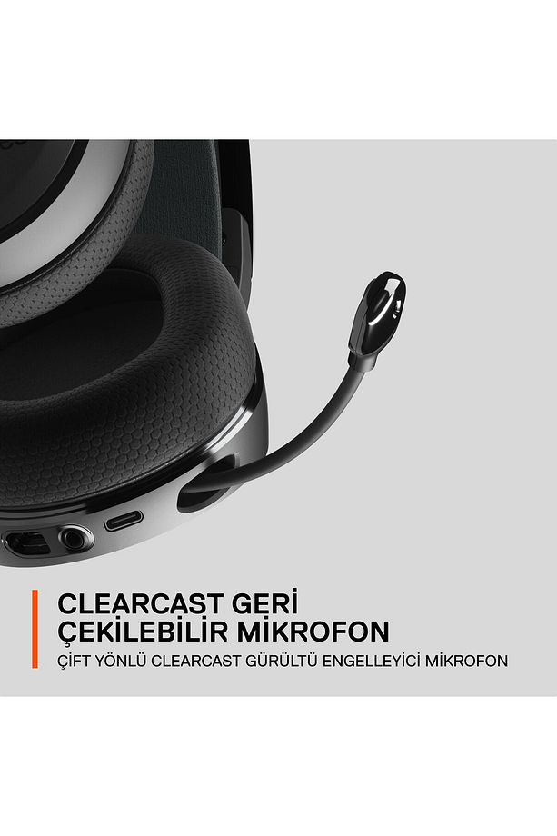 Arctis 7+ Plus Siyah Multi-platform Wireless Kablosuz 7.1 Usb-c Gaming Oyuncu Kulaklık - 2