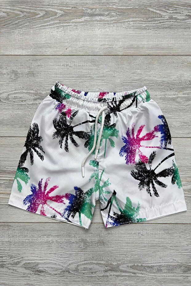 Parachute Fabric Waterproof Boys' Swim Shorts