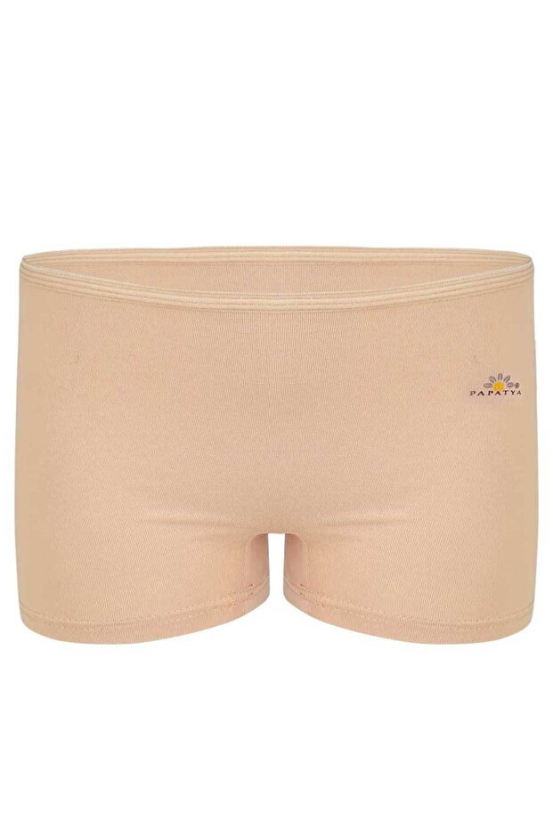 Women's Beige Boxer Panties 1486