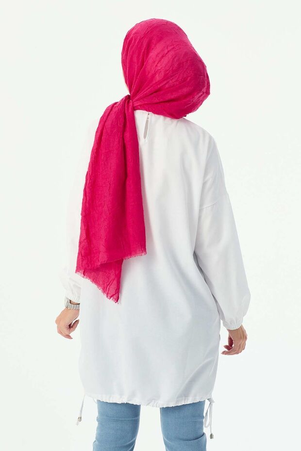 10812-WHITE Tunic - 5