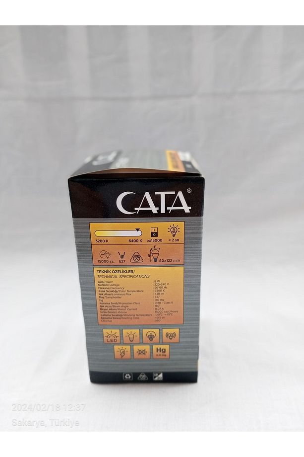 şajlı led ampül  ( 5 adet ) ct-4229 cata - 4