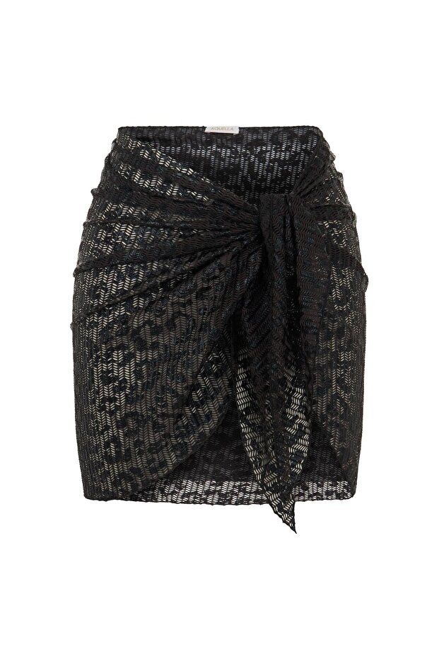 ليوبارد منقوشة البني المر صوفية - 1